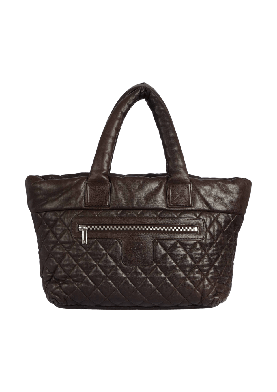 BOLSA CHANEL COCO COCOON RÉVERSIBLE TOTE MARROM ORIGINAL – Gringa
