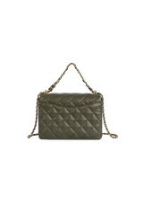 COCO FIRST FLAP BAG GRAINED CALFSKIN