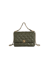 COCO FIRST FLAP BAG GRAINED CALFSKIN