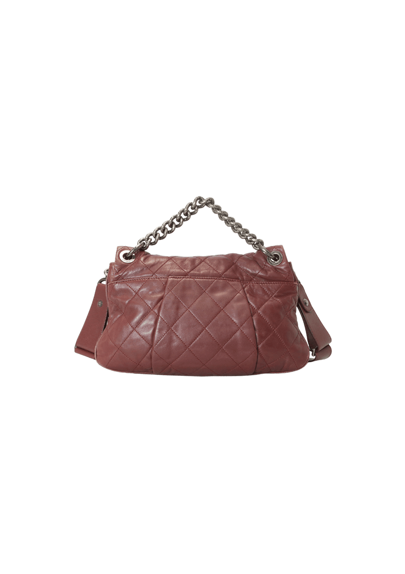 COCO PLEATS MESSENGER FLAP BAG