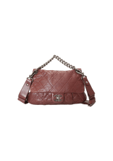 COCO PLEATS MESSENGER FLAP BAG