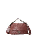 COCO PLEATS MESSENGER FLAP BAG