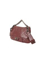 COCO PLEATS MESSENGER FLAP BAG