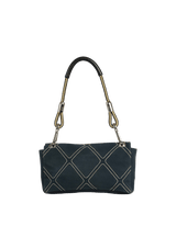 DIAMOND QUILT FLAP BAG