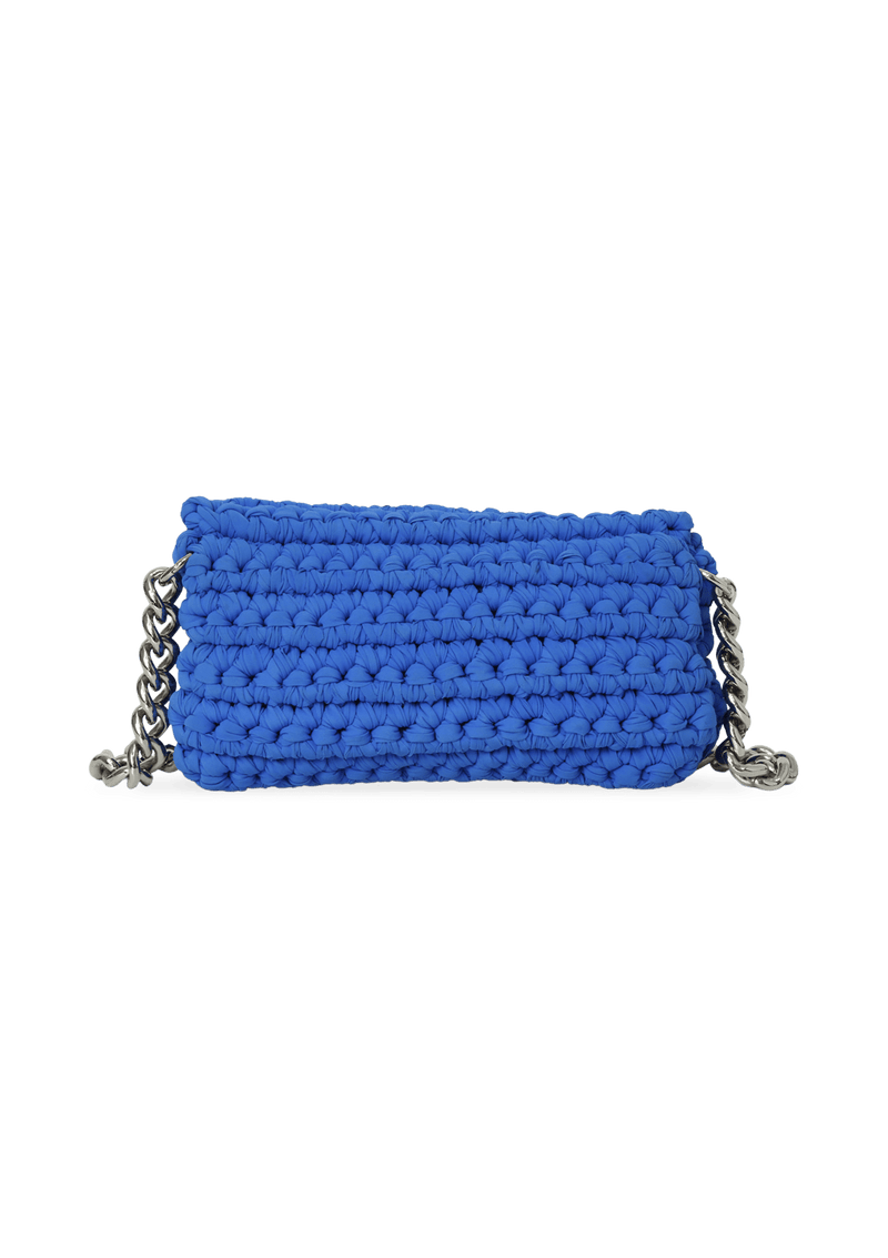 FANCY CROCHET FLAP BAG