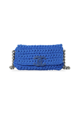 FANCY CROCHET FLAP BAG