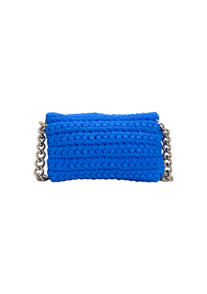 FANCY CROCHET FLAP BAG