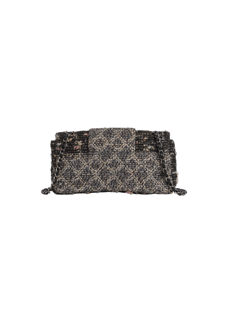 FANTASY TWEED FLAP BAG