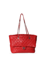 FRONT POCKET SHOPPING TOTE