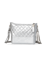 LARGE GABRIELLE METALLIC HOBO