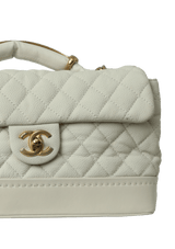 GLOBE TROTTER FLAP BAG CAVIAR