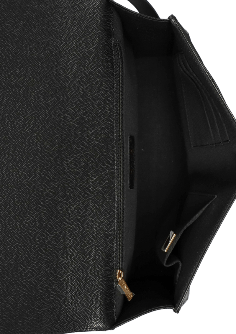 GRAINED CALFSKIN SATCHEL BAG