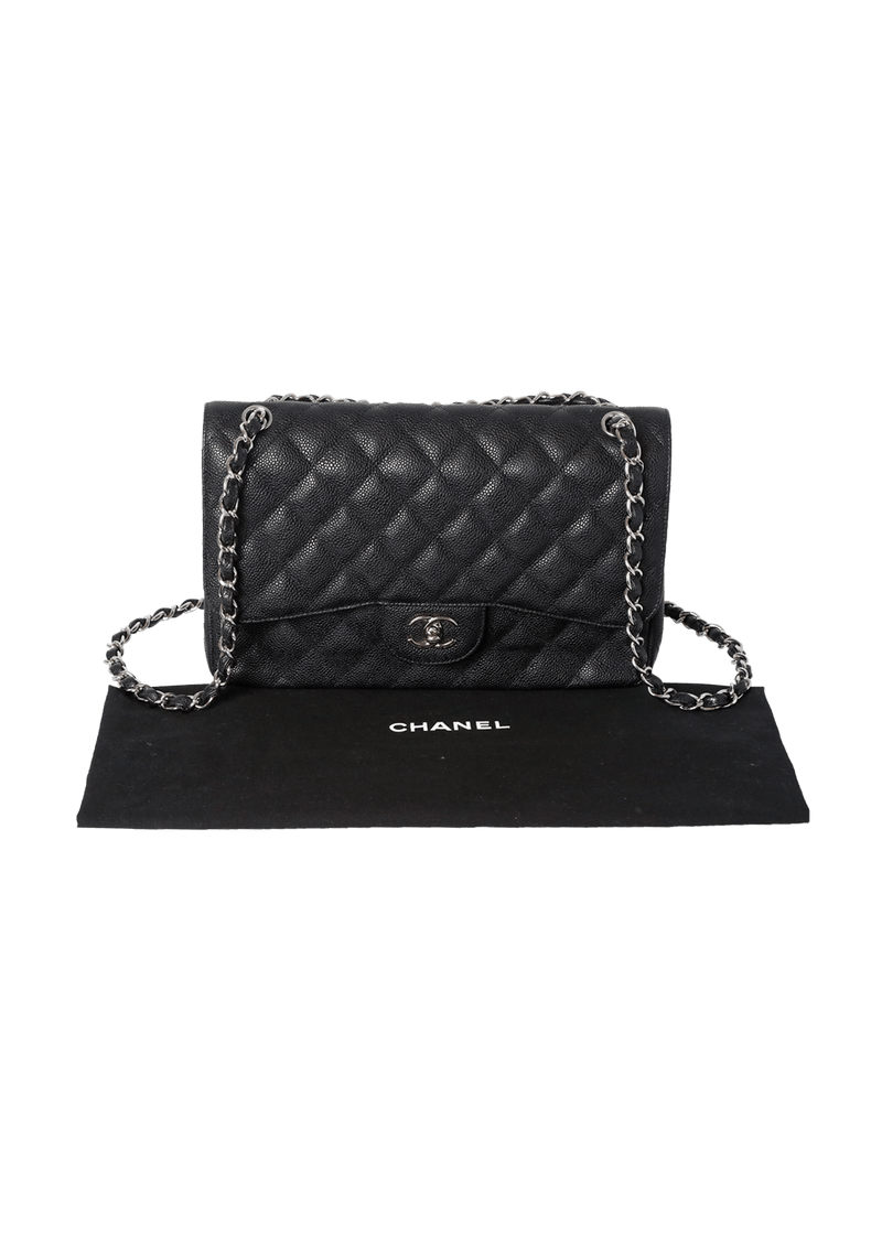 JUMBO CLASSIC DOUBLE FLAP CAVIAR