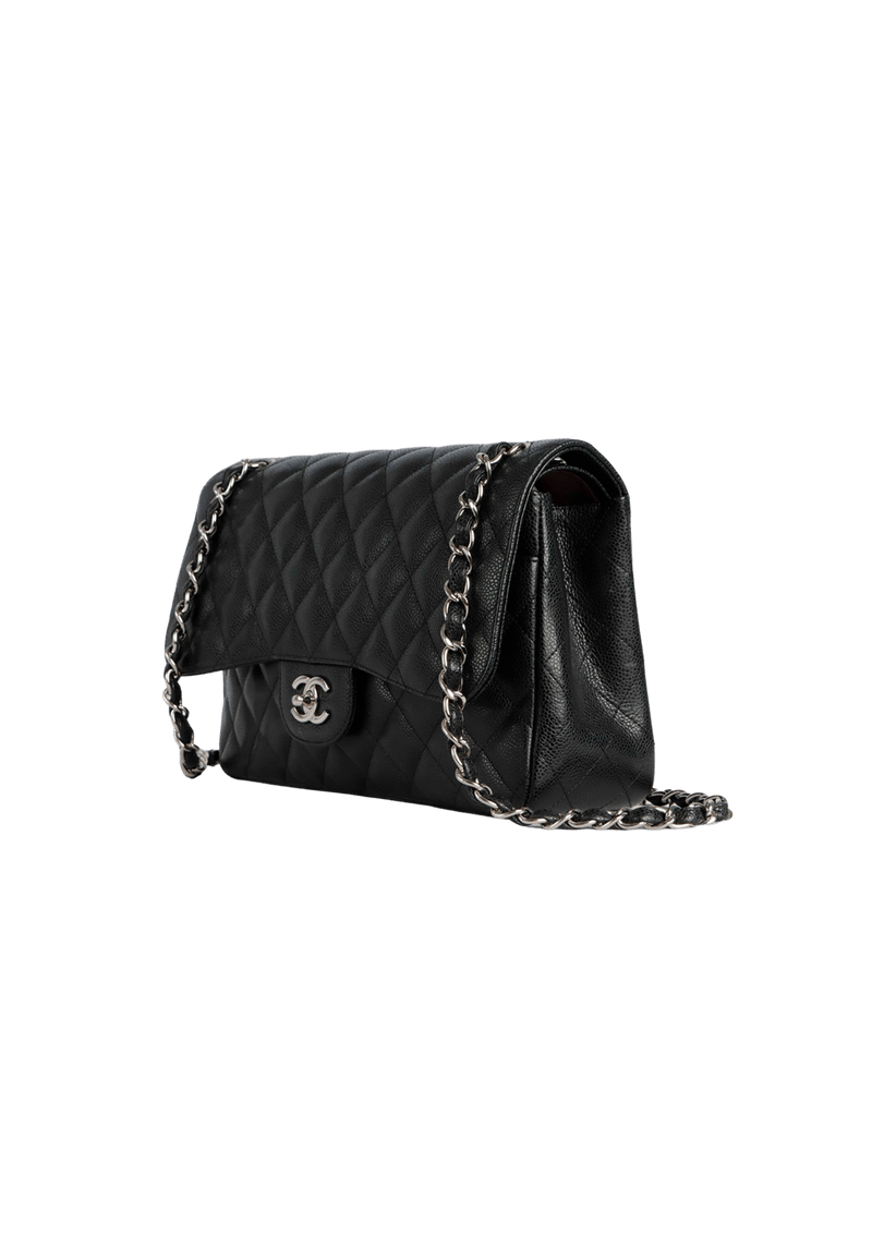 JUMBO CLASSIC DOUBLE FLAP CAVIAR