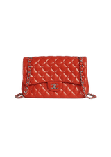 JUMBO CLASSIC DOUBLE FLAP LAMBSKIN