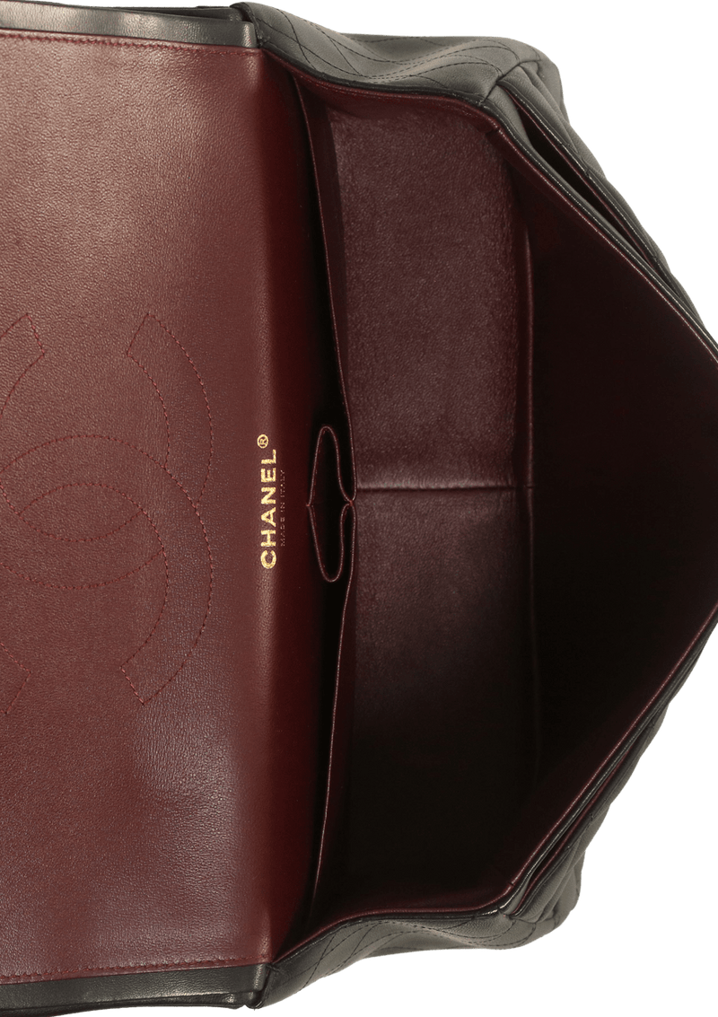 JUMBO CLASSIC DOUBLE FLAP LAMBSKIN