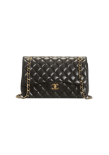 JUMBO CLASSIC DOUBLE FLAP LAMBSKIN