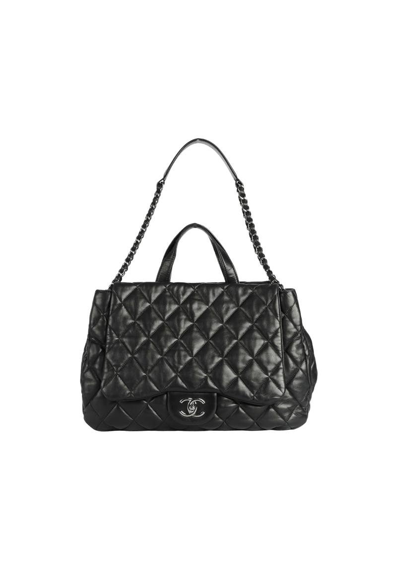 MAXI 3 BAG DOUBLE SIDED TOP HANDLE LAMBSKIN