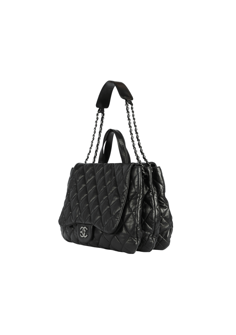 MAXI 3 BAG DOUBLE SIDED TOP HANDLE LAMBSKIN