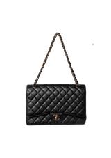 MAXI CLASSIC DOUBLE FLAP CAVIAR