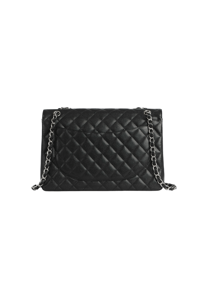 MAXI CLASSIC DOUBLE FLAP CAVIAR