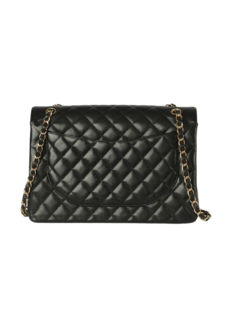 MAXI DOUBLE FLAP CAVIAR