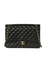 MAXI DOUBLE FLAP CAVIAR