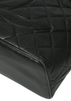 MEDALLION QUILTED CAVIAR TOTE