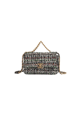 MEDIUM 19 FLAP BAG TWEED