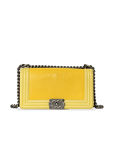 MEDIUM BOY FLAP BAG STINGRAY