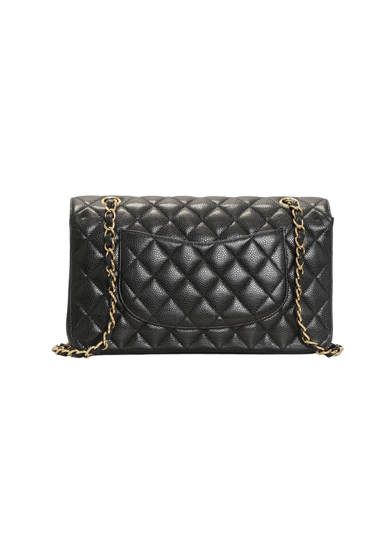 MEDIUM CLASSIC DOUBLE FLAP BAG CAVIAR