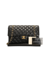 MEDIUM CLASSIC DOUBLE FLAP BAG CAVIAR