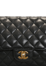 MEDIUM CLASSIC DOUBLE FLAP BAG CAVIAR