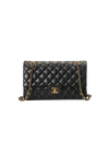 MEDIUM CLASSIC DOUBLE FLAP LAMBSKIN