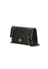 MEDIUM CLASSIC DOUBLE FLAP LAMBSKIN