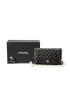 MEDIUM CLASSIC DOUBLE FLAP LAMBSKIN