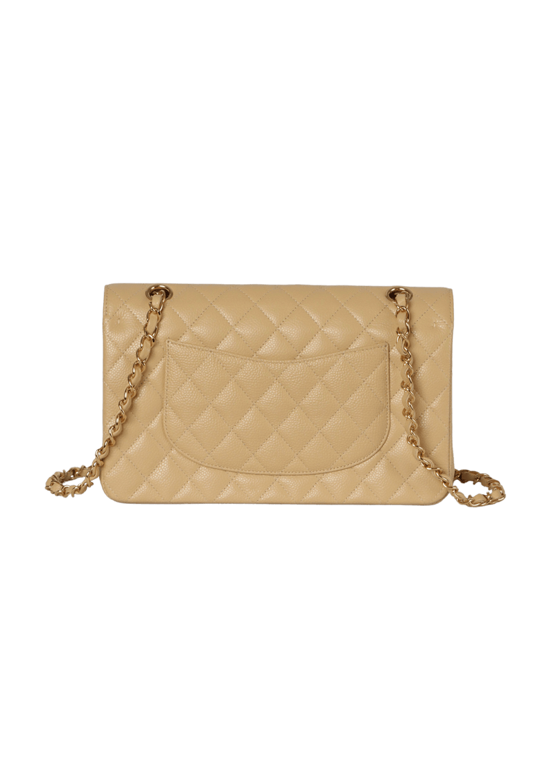 MEDIUM CLASSIC DOUBLE FLAP CAVIAR