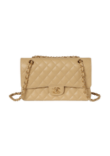 MEDIUM CLASSIC DOUBLE FLAP CAVIAR