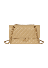 MEDIUM CLASSIC DOUBLE FLAP CAVIAR