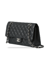 MEDIUM CLASSIC DOUBLE FLAP CAVIAR