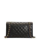 MEDIUM CLASSIC DOUBLE FLAP CAVIAR