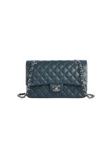 MEDIUM CLASSIC DOUBLE FLAP LAMBSKIN