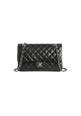 MEDIUM CLASSIC DOUBLE FLAP LAMBSKIN
