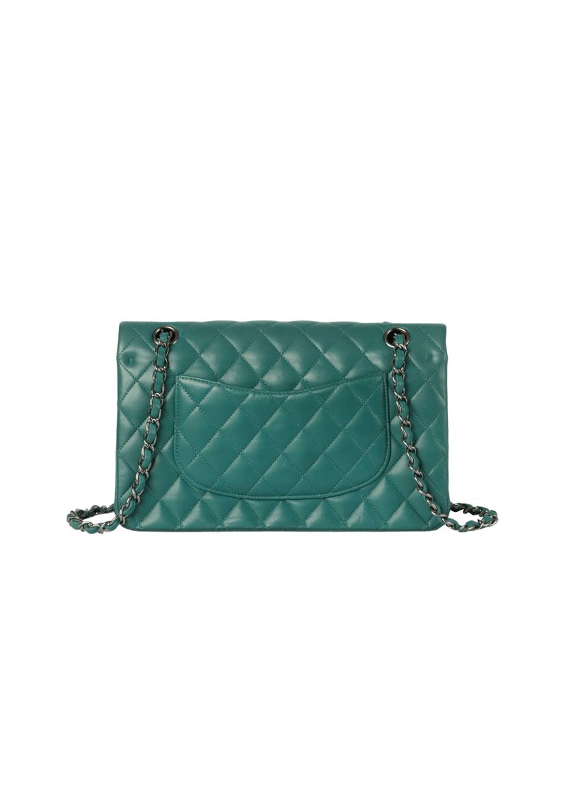 MEDIUM CLASSIC DOUBLE FLAP LAMBSKIN