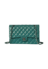 MEDIUM CLASSIC DOUBLE FLAP LAMBSKIN