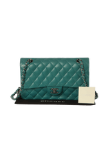 MEDIUM CLASSIC DOUBLE FLAP LAMBSKIN