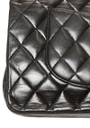MEDIUM DOUBLE FLAP LAMBSKIN