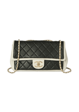 MEDIUM GRAPHIC FLAP BAG