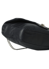 MEDIUM PERFORATED DRILL CLASSIC FLAP BAG