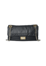 MEDIUM PERFORATED DRILL CLASSIC FLAP BAG